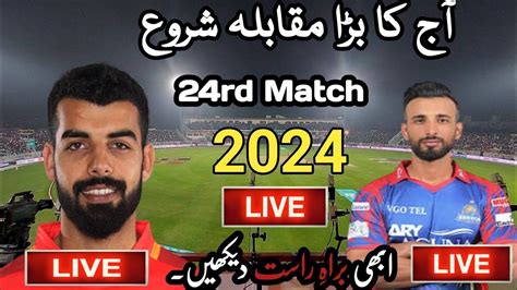 Islamabad United Vs Karachi King Today Live Match IU Vs KK Live Match