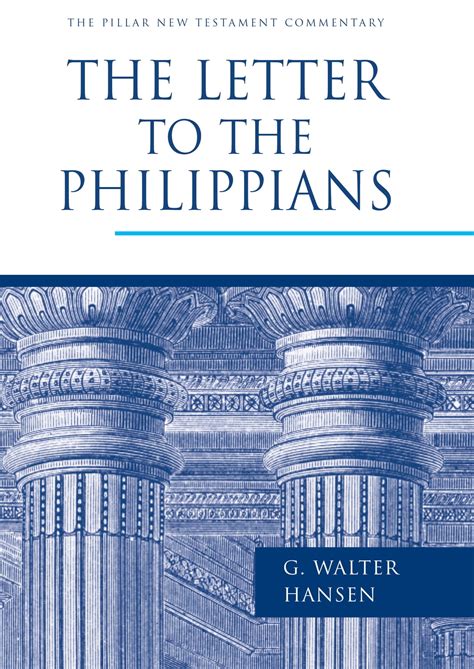 The Letter To The Philippians Ebook By G Walter Hansen Epub Book