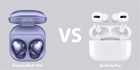 Сравнение характеристик Galaxy Buds Pro и AirPods Pro — что лучше?