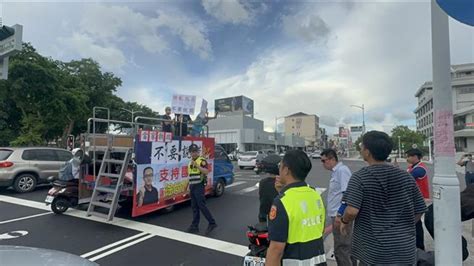 綠營街頭反濫權宣講 他宣傳車行經反嗆「街頭造謠」 政治 中時