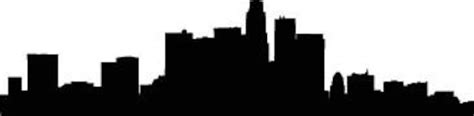 Los Angeles Skyline Svg Eps Dxf Cnc Plasmas Laser Cricut Silhouette