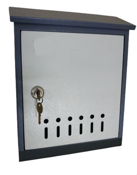 Powder Coated Apartment Letter Box Lock With Two Keys Size X X