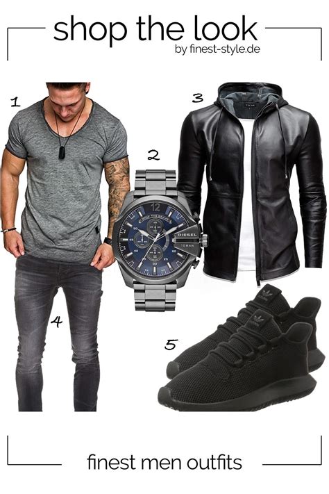 Cooler Herren Style Mit Einzelteilen Von Diesel Adidas Amaciandsons Und