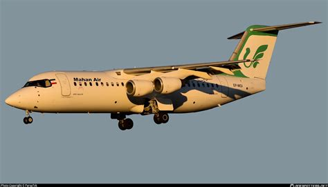 Ep Moi Mahan Air British Aerospace Avro Rj Photo By Parsatvk Id