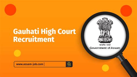 Gauhati High Court Recruitment 2023 14 Assistant Operator Other