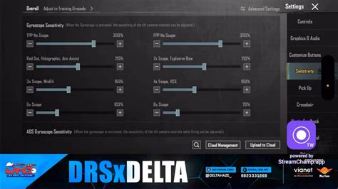 DRSxDELTA Sensitivity Optimize Your Aim And Dominate YouTube