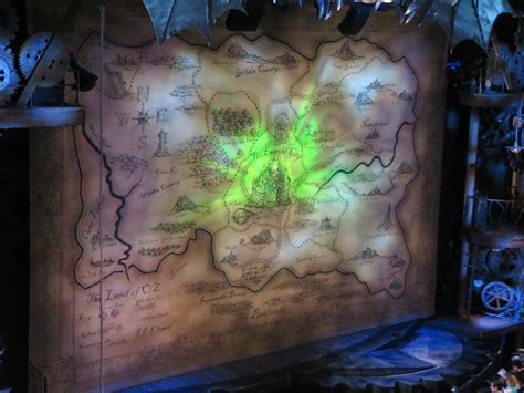 Map Of Oz The Curtain For Wicked Eden Janine And Jim Flickr