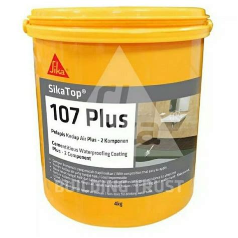 Jual SIKA TOP SEAL 107 PLUS Semen Pelapis Kedap Air 4Kg Shopee