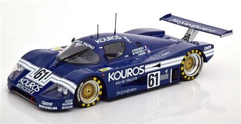 SAUBER C8 MERCEDES M117 TURBO V8 TEAM KOUROS RACING N 62 24h LE MANS