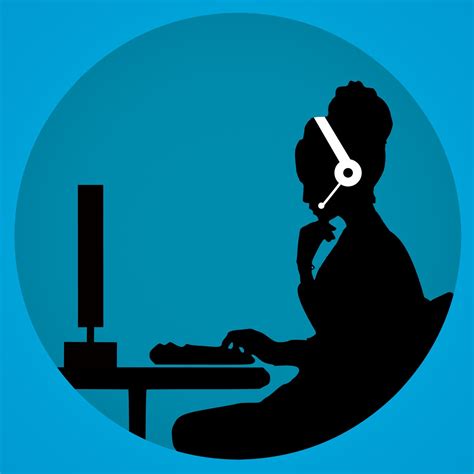 Free Images Call Customer Support Woman Silhouette Head Face