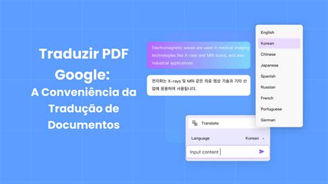 Traduzir PDF Google E Outras Alternativas UPDF