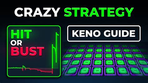 The Most Crazy Strategy On Keno Stake Youtube