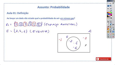 Aula 1 Probabilidade Definição Youtube