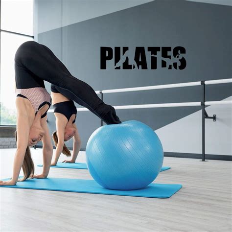 Adesivo De Parede De Pilates Decore Seu Espa O Estilo E Movimento