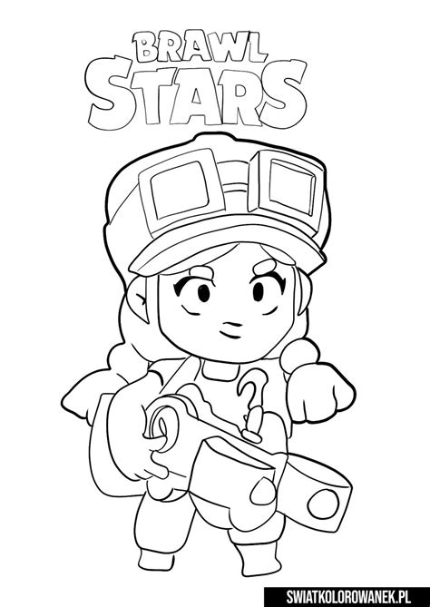 Brawl Stars Amber Para Colorear