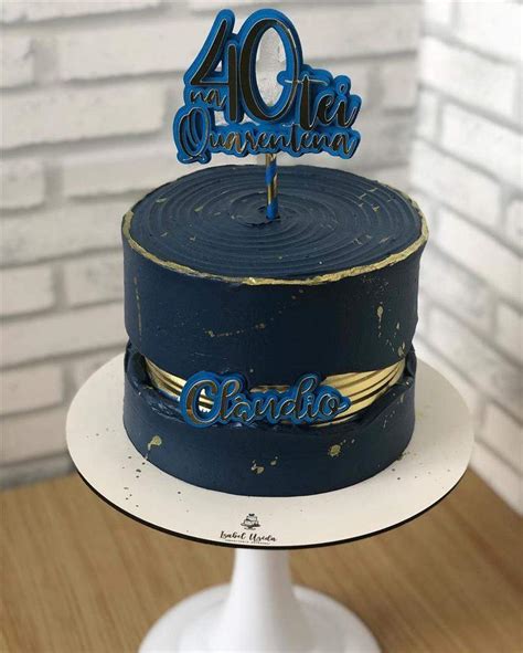 Bolo de aniversário para homem 78 modelos que eles vão adorar