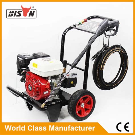 Bison China New Type 150bar 2600psi Gasoline High Pressure Washer With 65hp Engine High