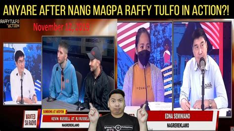 ANO ANG DALAWANG KLASE NANG NAGPA RAFFY TULFO IN ACTION YouTube