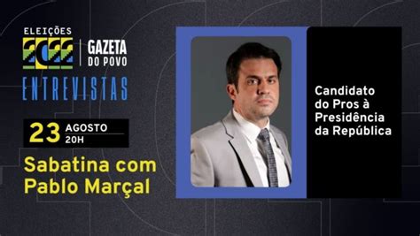 Pablo Marçal Candidato A Presidente é Entrevistado Pela Gazeta Do Povo