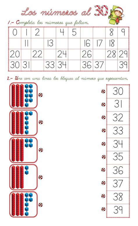 Ficha online de Numeración para Primero de Primaria Puedes hacer los