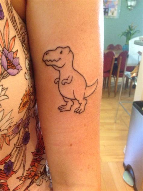 My First Tattoo Rex Tattoos Tiny Trex Tattoo T Rex Tattoo