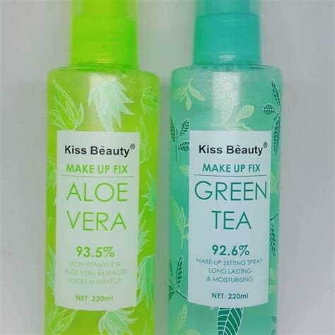 Msia Ready Stock NEW Kiss Beauty Aloe Vera Green Tea Blueberry Make