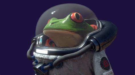 Frog In Space Nasa