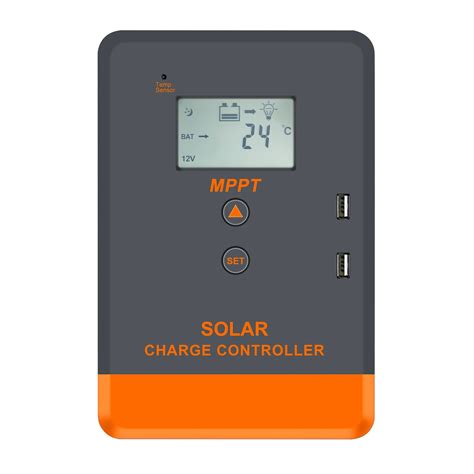 Powmr A Mppt Solar Lade Und Entlade Regler V V V V Lcd