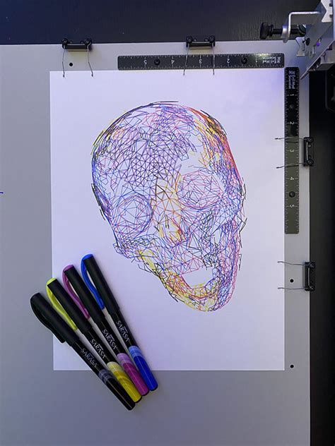 Pen Plotter Art on Behance