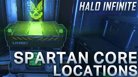 Halo Infinite Spartan Cores Guide Halo Infinite Collectibles Youtube