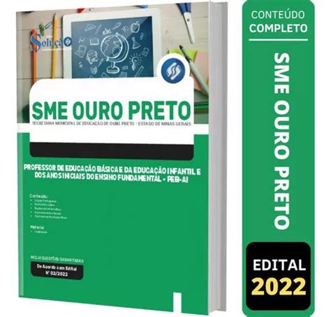 Apostila Sme Ouro Preto Mg Ensino Fundamental Peb ai Frete grátis