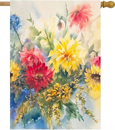 Amazon Pickako Seasonal Watercolor Summer Spring Floral Flowers