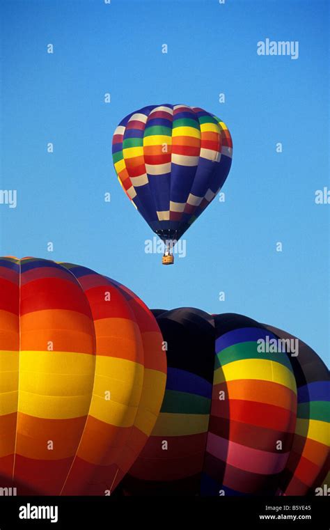 Hot Air Balloons Stock Photo Alamy