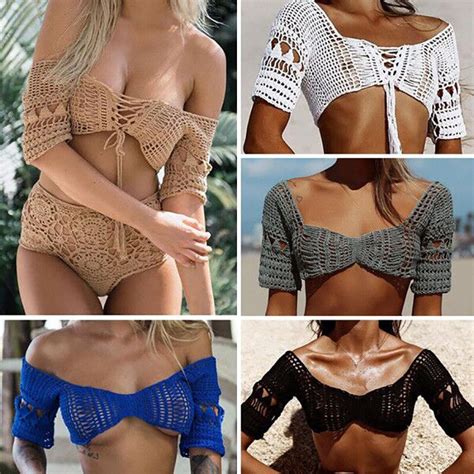 Crochet Bralette Bikini Xxx Porn