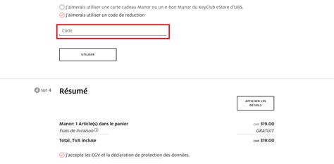 Code Promo Manor Suisse Et Chf De R Duction