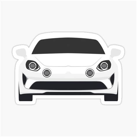 A110 Vector Drawing Sticker By Yohannlp Redbubble