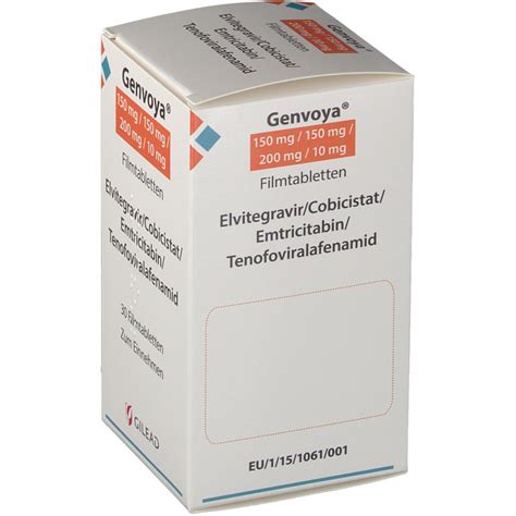 Genvoya 150 Mg150 Mg200 Mg10 Mg Filmtabletten Shop