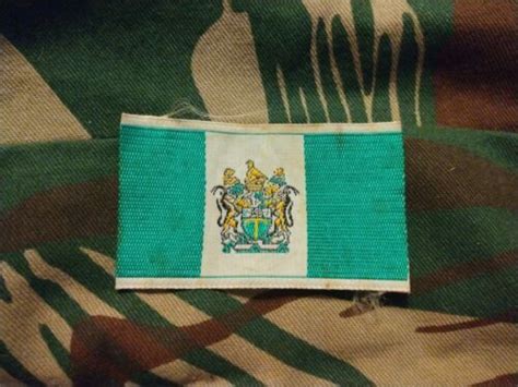 Rhodesian Army shoulder flag patch RARE | #4612930402