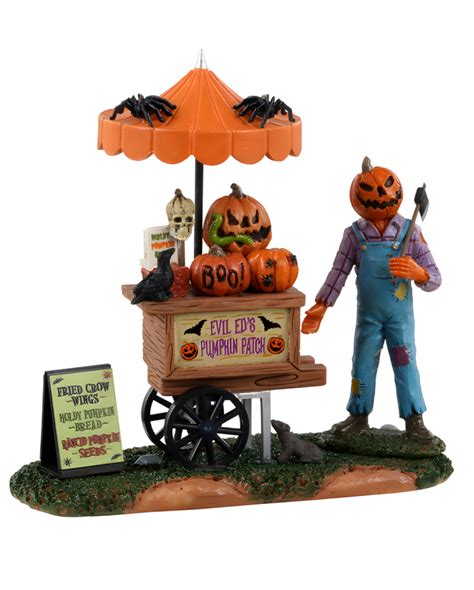 Lemax Spooky Town Pumpkin Patch Vendor For Your Creepy Village