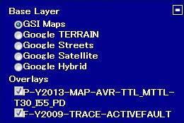 User Guide To J SHIS Switching The Background Maps