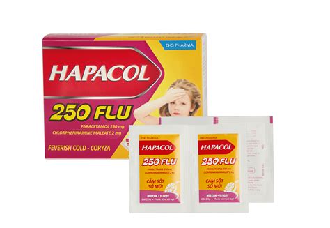 Hapacol 150 Flu Có Vị Ngọt Dành Cho Trẻ Em Hapacol