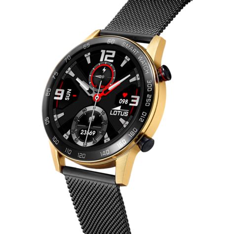 Smartwatch Lotus Correa De Acero Inoxidable L Bluetooth Hombre