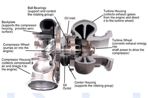 Turbocharger Cutaway