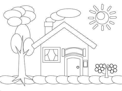 87 dessins de coloriage maison à imprimer sur LaGuerche Page 9