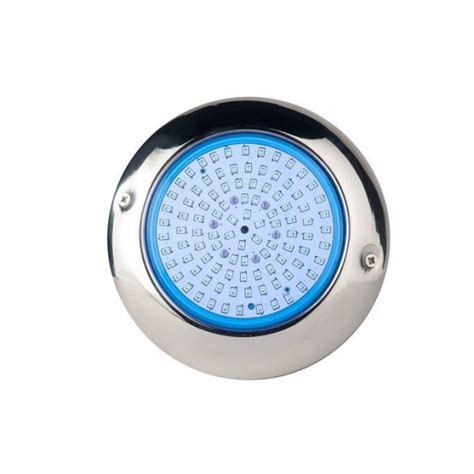 Foco LED blanco 15W de pequeño diámetro Ø15CM acero marino