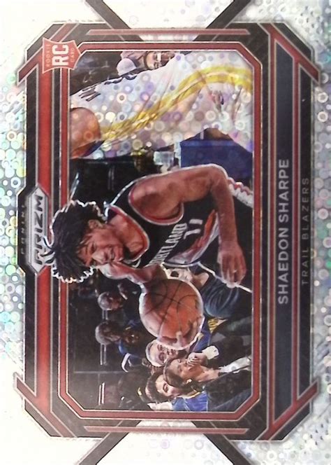 Shaedon Sharpe Prizm Photo Variation Fast Break Price Guide