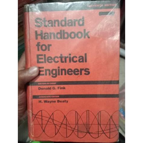 Standard Handbook For Electrical Engineering Secondhand Shopee