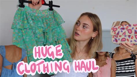 Huge Summer Try On Haul Ft Rihoas Dresses Zara Vinted Asos And