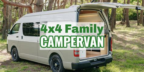 Great new Toyota Hiace 4x4 camper vans perfect for a family - CampervanAU