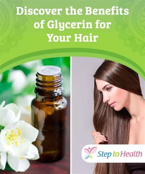 Discover The Benefits Of Glycerin For Your Hair Although You Have Probably Heard The Word